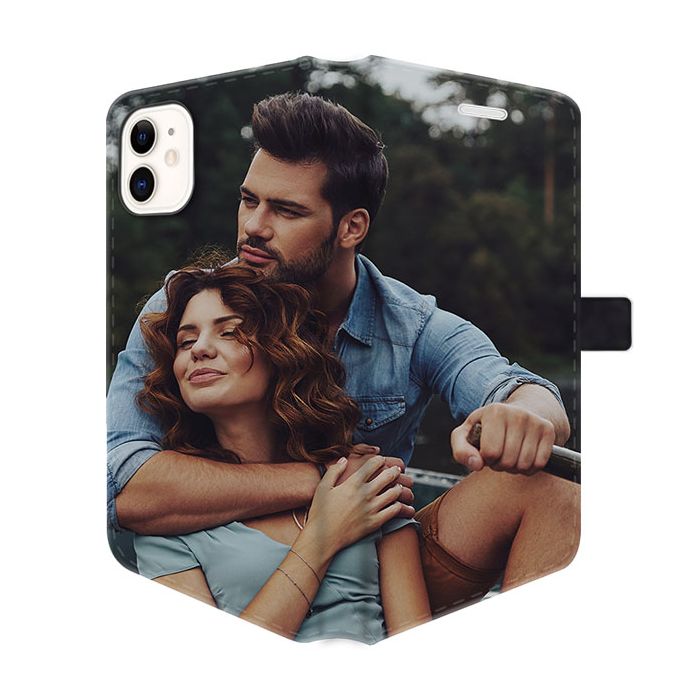 iPhone 12 Personalised Full Printed Wallet Case