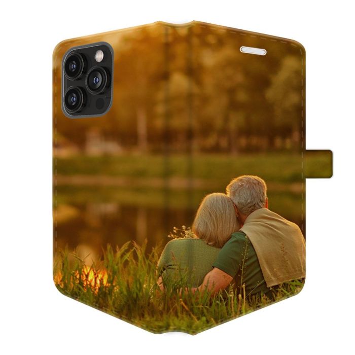 iPhone 14 Pro - Personalised Wallet Case (Full Printed)