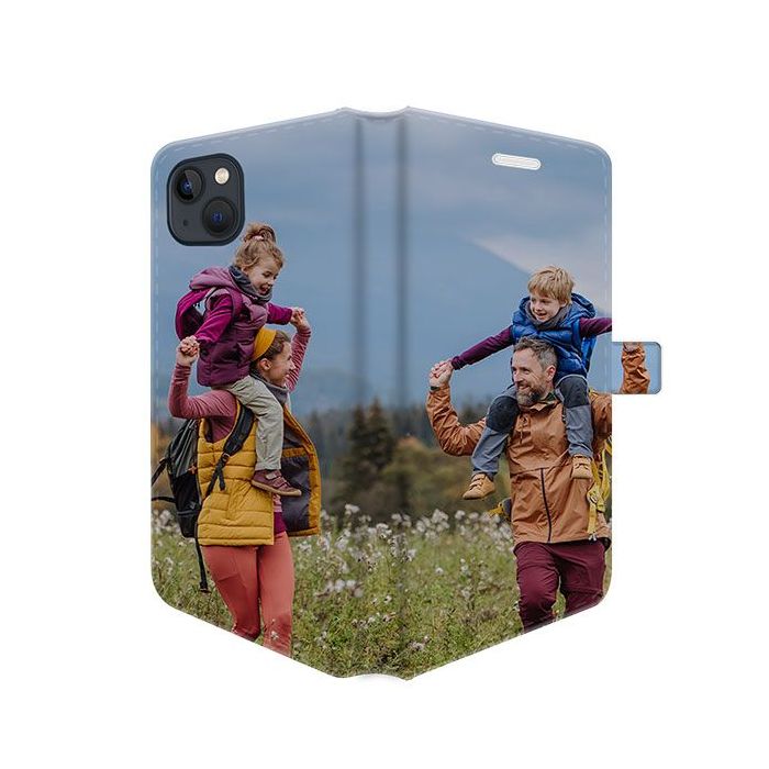 iPhone 15 - Personalised Wallet Case (Full Printed)