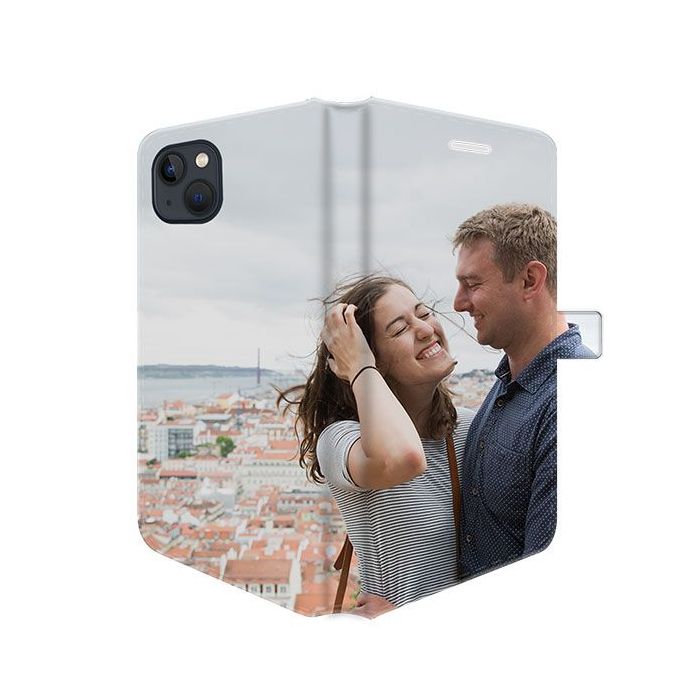iPhone 15 Plus - Personalised Wallet Case (Full Printed)
