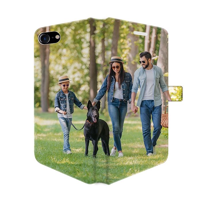iPhone SE - Personalised Wallet Case (Full Printed)