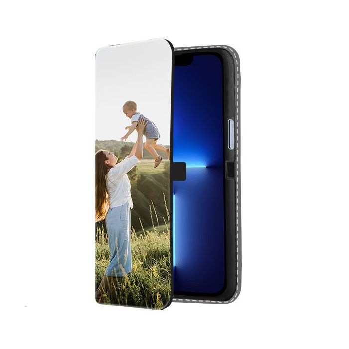 iPhone 13 Pro Max - Personalised Wallet Case (Front Printed)
