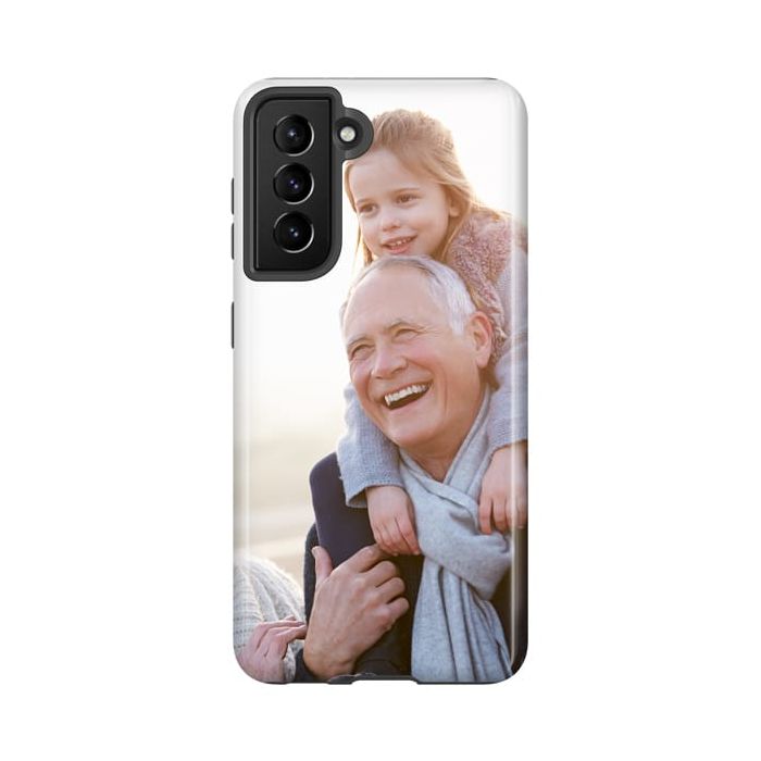 Samsung Galaxy S21 Personalised Full Wrap Tough Case 