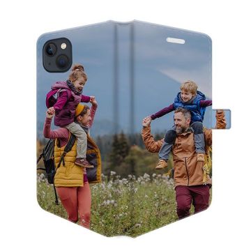 iPhone 15 - Personalised Wallet Case (Full Printed)