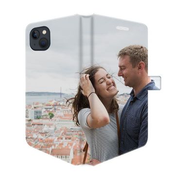 iPhone 15 Plus - Personalised Wallet Case (Full Printed)