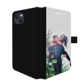 iPhone 15 Plus - Personalised Wallet Case (Front Printed)