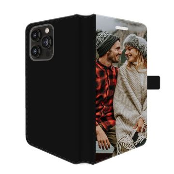 iPhone 15 Pro - Personalised Wallet Case (Front Printed)