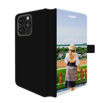 iPhone 15 Pro Max - Personalised Wallet Case (Front Printed)
