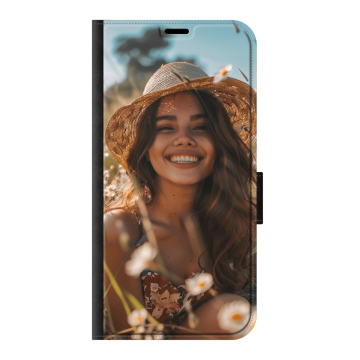 iPhone 16 Plus - Personalised Wallet Case (Front Printed)