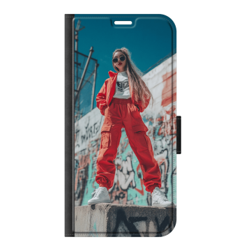 Galaxy A36 - Personalised Wallet Case (Front Printed)