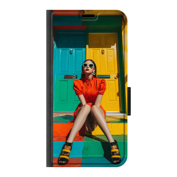 iPhone 17 - Personalised Wallet Case (Front Printed)
