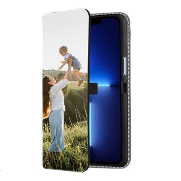 iPhone 13 Pro Max - Personalised Wallet Case (Front Printed)