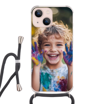 iPhone 13 Mini -Personalised Case with Cord (Crossbody)