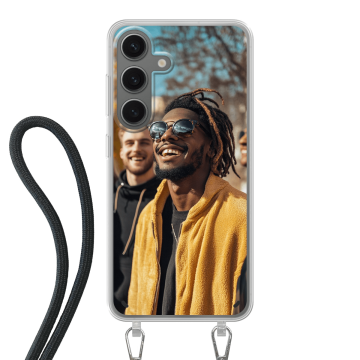 Samsung Galaxy S25 - Personalised Case with Cord (Crossbody)