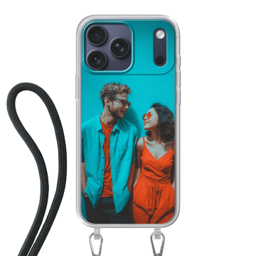iPhone 17 Pro Max - Full Wrap Tough Case with Cord (Crossbody)