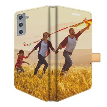 Samsung Galaxy S22 - Personalised Wallet Case (Full Printed)