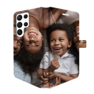 Samsung Galaxy S23 Ultra - Personalised Wallet Case (Full Printed)