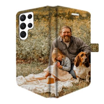 Samsung Galaxy S24 Ultra - Personalised Wallet Case (Full Printed)