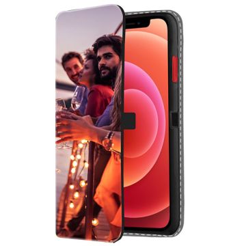 iPhone 12 Personalised Front Printed Wallet Case