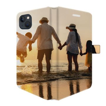 iPhone 14 Plus - Personalised Wallet Case (Full Printed)