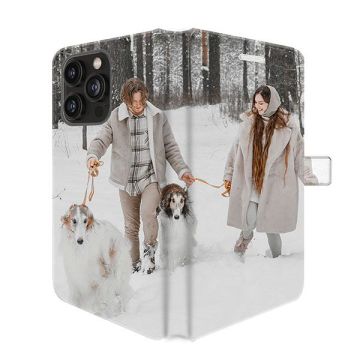 iPhone 15 Pro - Personalised Wallet Case (Full Printed)