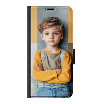 Samsung Galaxy A55 -Personalized Wallet Case (Front Printed)