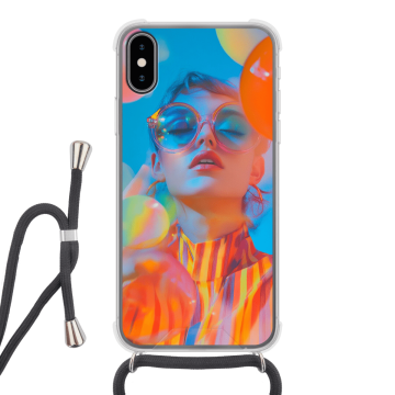 iPhone XS - Personalised Case with Cord (Crossbody)