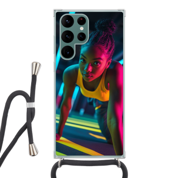 Samsung Galaxy S22 Ultra -Personalized Case with Cord (Crossbody)