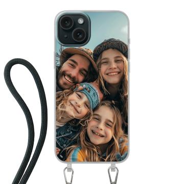 iPhone 15 Plus - Personalised Case with Cord (Crossbody)