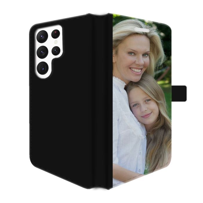 Samsung Galaxy S24 Ultra - Personalised Wallet Case (Front Printed)