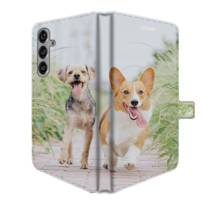 Samsung Galaxy S24 - Personalised Wallet Case (Full Printed)