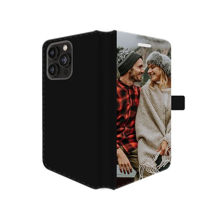 iPhone 15 Pro - Personalised Wallet Case (Front Printed)