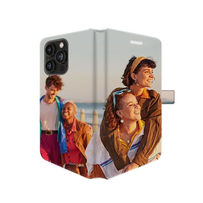 iPhone 15 Pro Max - Personalised Wallet Case (Full Printed)