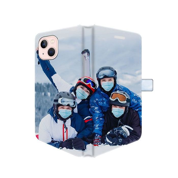 iPhone 13 Mini - Personalised Wallet Case (Full Printed)